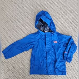 The North Face Kids Bright Blue Raincoat Size 3T